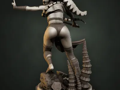 Shaak Ti - Star Wars 3D print model