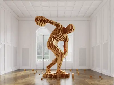 Archinteriors vol 70 - showroom scenes 3D model