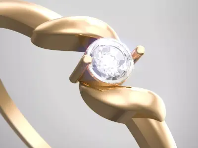 Finger Rings collection printable 3D print model 2