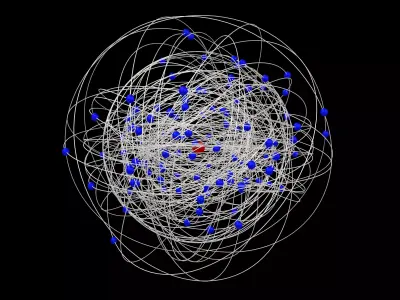 Cartoon Oganesson Chemical Element v1 001 3D model