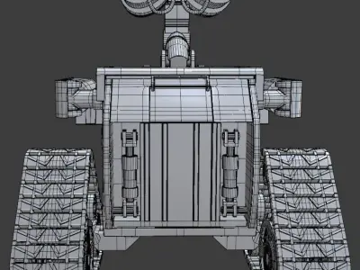 Wall-E Model Printable 3D print model