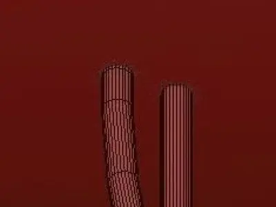 Glass Drop Lampada 3D model