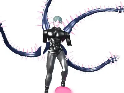 Zent -Ghoul  Low-poly 3D model