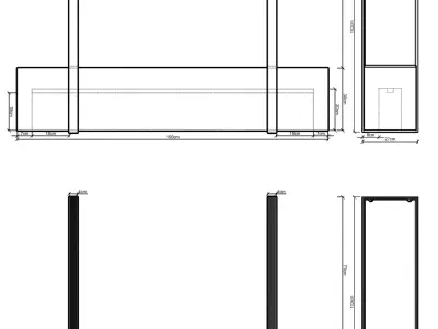 wooden light  Free 3D model