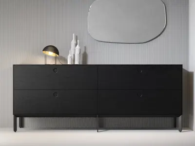 Kin Long Cupboard 3D model