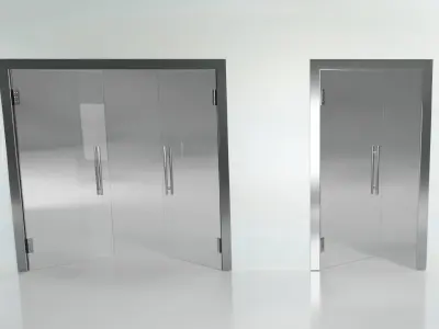 Door Pac of 6 Free 3D model