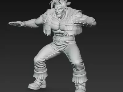 T Hawk from Street Fighter 3D print model