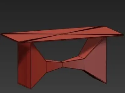 Camden canden dining table 3D model