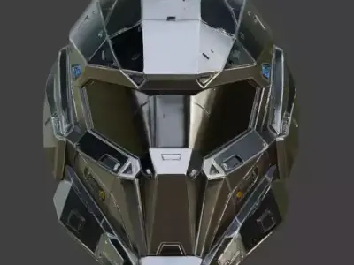 16 SciFi Helmet collection 3D Model Pack