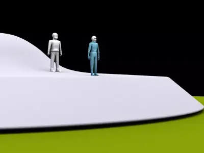 KLAATU s Ship from The Day the Earth Stood Still 3D model