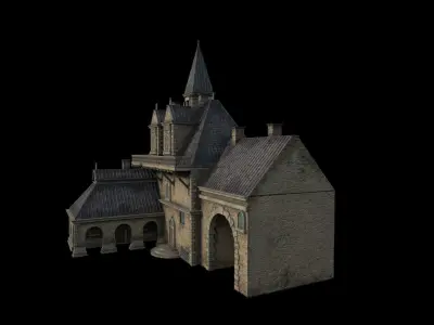 Gothic build B 3D model