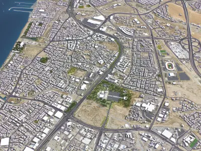 Muscat Low-poly 3D model