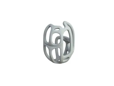 SciFi Cube Object No 15532 Low Poly Shape Texture