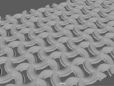 3d panel for walls Free 3D model