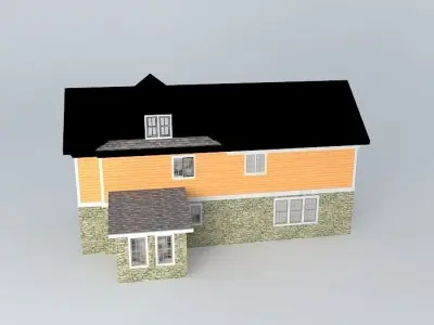 Little Townhouse Free 3D model