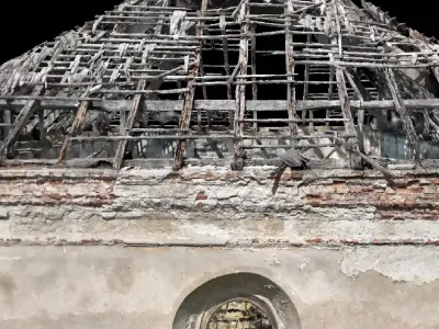 Detailed 3D Architectural Model -Drone-Captured 3D model