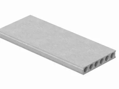 Concrete Slab 3D model shop