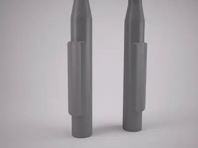 Urban street light 3D model