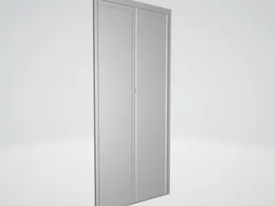 Bi-Fold Door Pattern 02 3D model