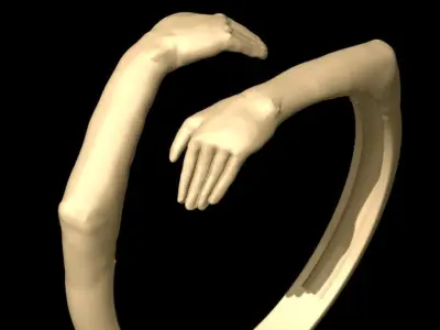 09 cuddle ring Free 3D print model