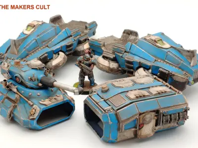 Tempest Legion - Taurus Irae Multirole Combat Vehicle 3D print model