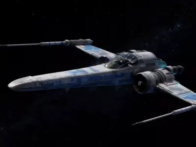 Star Wars - Z-95 headhunter Low-poly 3D model