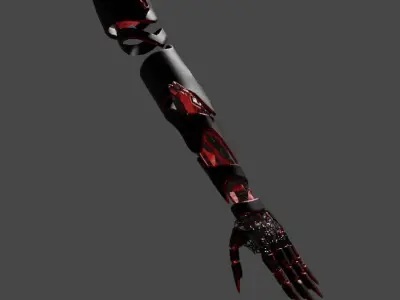 Convergence Arm Low-poly 3D model