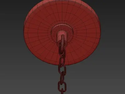 Choros Chandelier 3D model