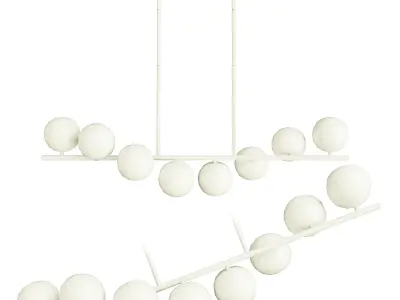 Chandelier Loft It Tely Low-poly 3D model