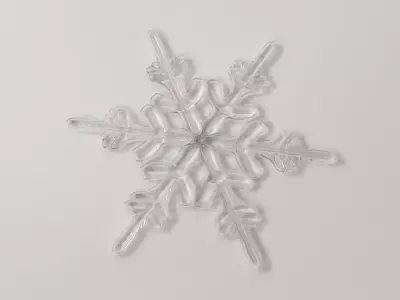 Snowflake 3D model