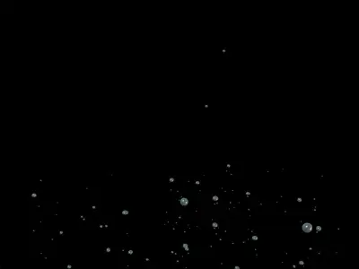 Underwater Bubbles 3D model