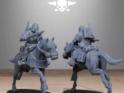 RoyalGuard Cavalry 3D print model