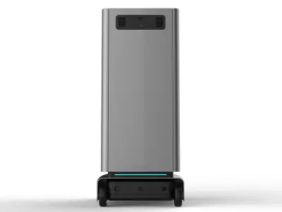 Generic Delivery Robot 01 7 Drawers 3D model