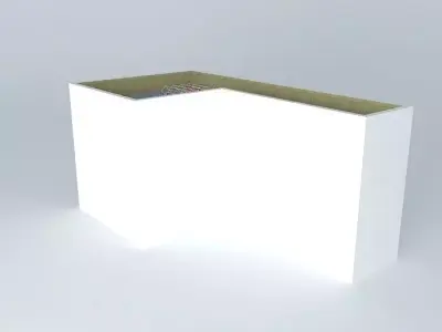 suhelenorkut building with windows and sky Free 3D model