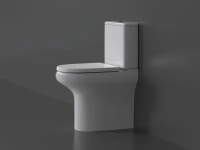 WC36 Toilet 3D model