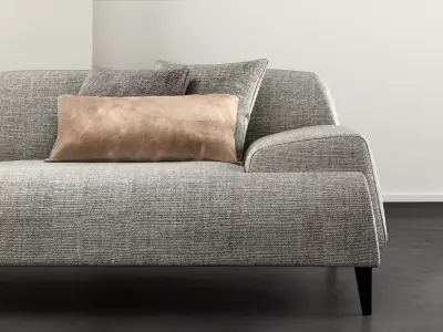 Cave Sofa 240 3D model