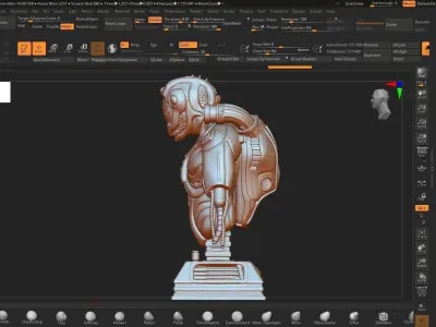 Astronaut Sci Fi 3D model