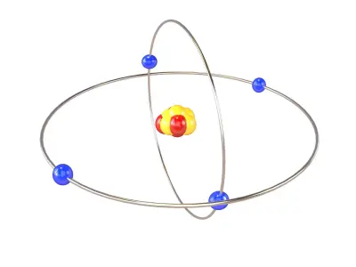 Beryllium Chemical Element v2 001 Low-poly 3D model