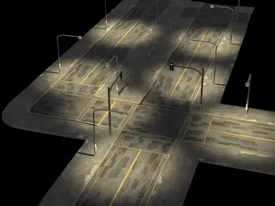 Pack Street 3D model