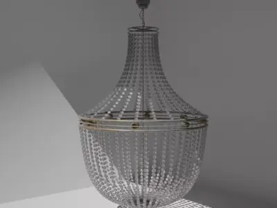 Crystal Chandelier Free 3D model