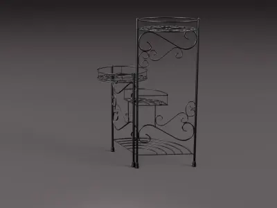 Plant Stand 3D model