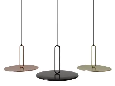 Clip pendant light with closed ring by Daniel Debiasi 3D model purchase