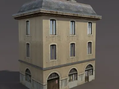 Apartment House 3D model buy