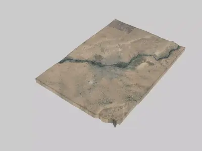 Mosul City Low-poly 3D model