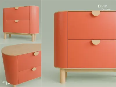 ELNATH - dresser - MAISONS DU MONDE - 1 piece 3D model