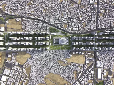 Mecca - Masar Destination Low-poly 3D model