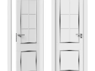 PARIS Interior door 8122 3D model