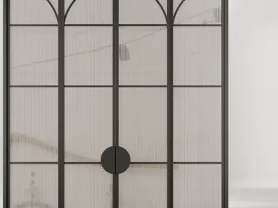 Entrance door set20 3D model
