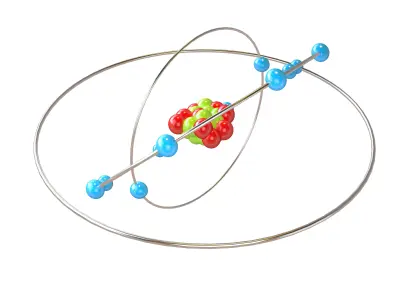 Sodium Chemical Element v2 002 Low-poly 3D model