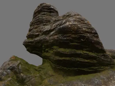 Mountain Rock 3D model purchase